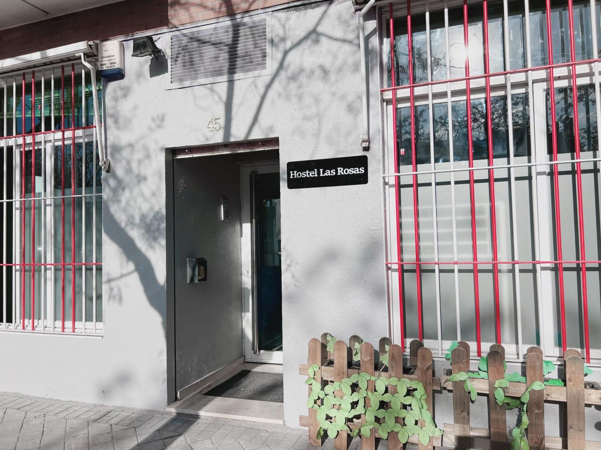 Hostel Las Rosas Madrid Dış mekan fotoğraf